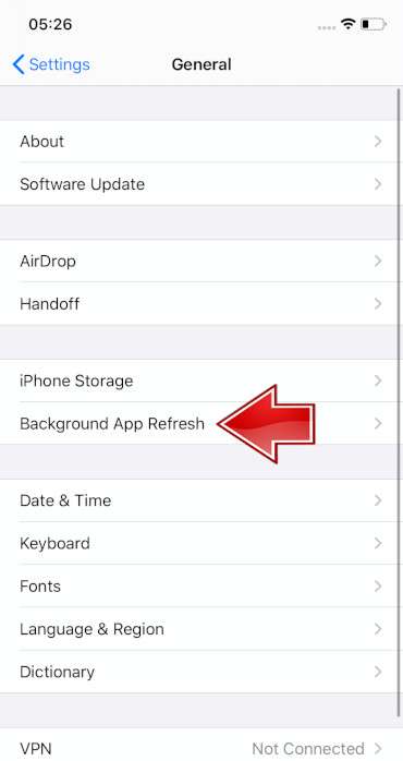 Với tính năng Background App Refresh trên iPhone 11, bạn có thể kiểm soát được việc ứng dụng chạy ngầm, đồng thời tận hưởng một vòng đời pin lâu hơn. Hãy xem hình ảnh liên quan để học cách tắt tính năng này theo cách đơn giản nhất.
